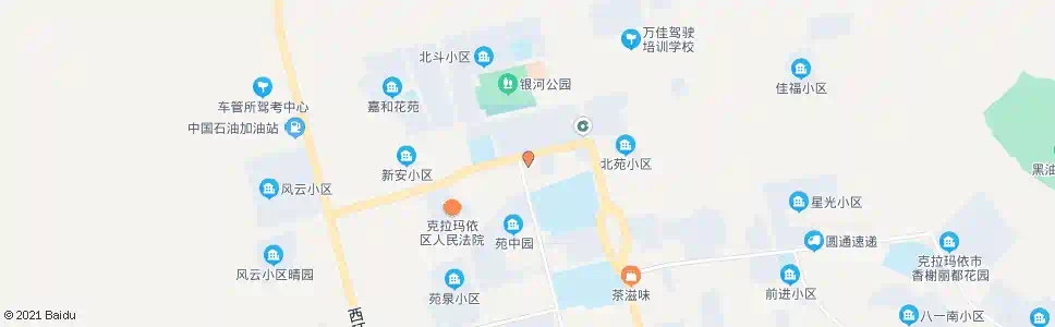 克拉玛依银河派出所_公交站地图_克拉玛依公交_妙搜公交查询2025