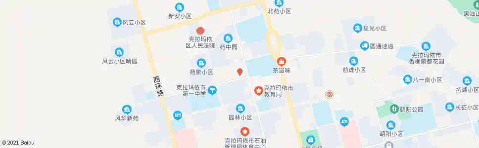 克拉玛依中心夜市_公交站地图_克拉玛依公交_妙搜公交查询2025