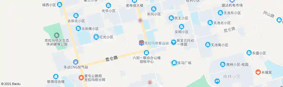 克拉玛依小车大队_公交站地图_克拉玛依公交_妙搜公交查询2025