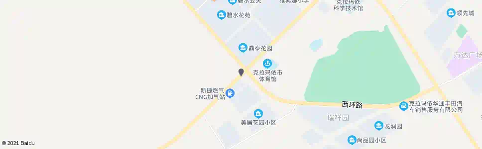 克拉玛依西郊停车场_公交站地图_克拉玛依公交_妙搜公交查询2025