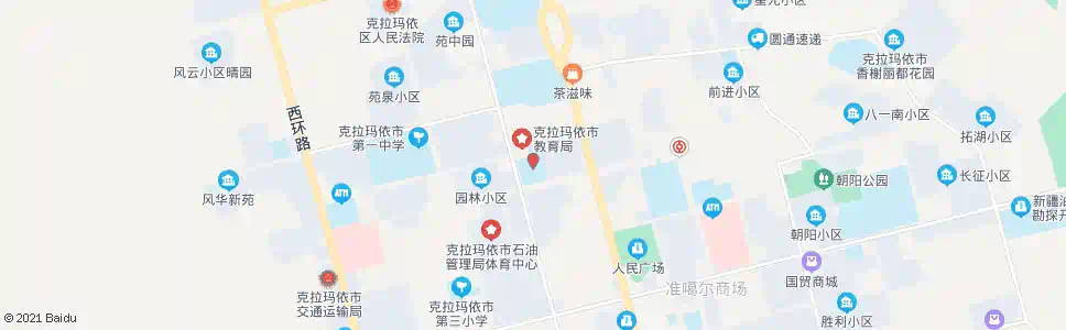 克拉玛依第八小学_公交站地图_克拉玛依公交_妙搜公交查询2025