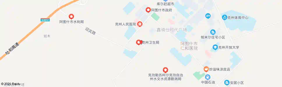 克孜勒苏阿孜汗面粉厂_公交站地图_克孜勒苏公交_妙搜公交查询2025
