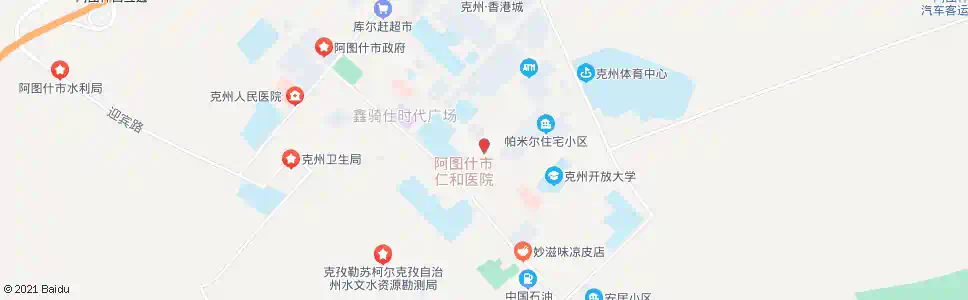 克孜勒苏广播局(北行)_公交站地图_克孜勒苏公交_妙搜公交查询2025