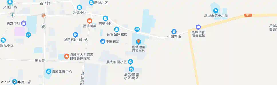 塔城师范_公交站地图_塔城公交_妙搜公交查询2025