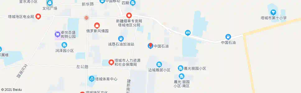 塔城石油库_公交站地图_塔城公交_妙搜公交查询2025