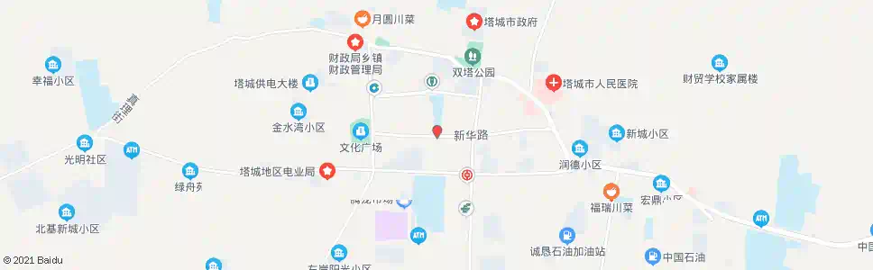 塔城百货大楼_公交站地图_塔城公交_妙搜公交查询2025