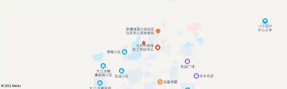 塔城第五中学东门_公交站地图_塔城公交_妙搜公交查询2025