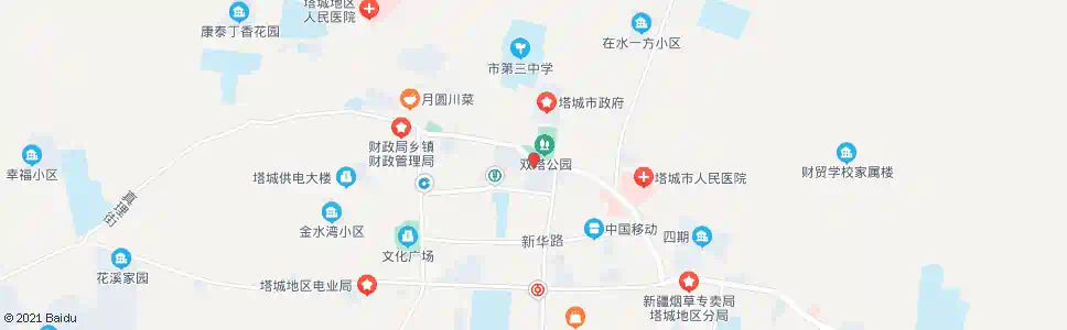 塔城文化宫_公交站地图_塔城公交_妙搜公交查询2025