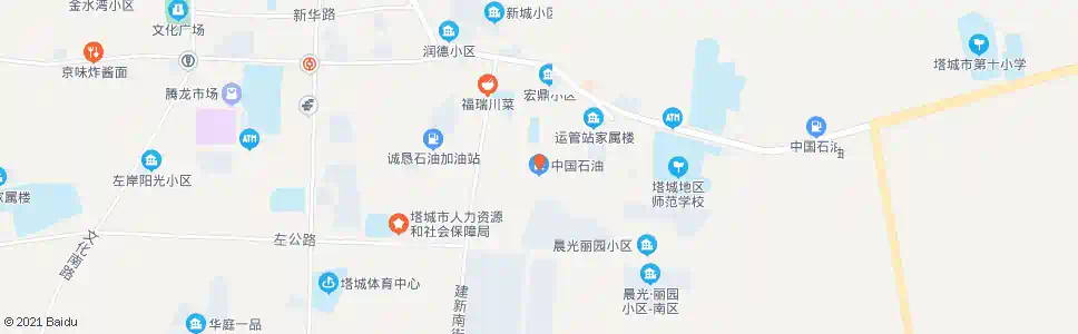 塔城加油站_公交站地图_塔城公交_妙搜公交查询2025