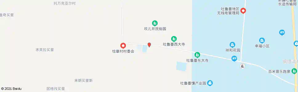 吐鲁番亚尔乡政府_公交站地图_吐鲁番公交_妙搜公交查询2025