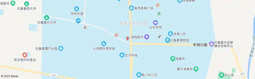 吐鲁番大十字_公交站地图_吐鲁番公交_妙搜公交查询2025