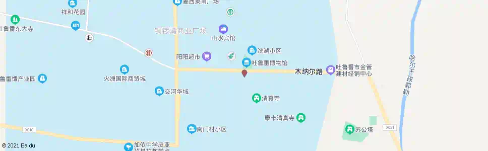 吐鲁番老城东门_公交站地图_吐鲁番公交_妙搜公交查询2025