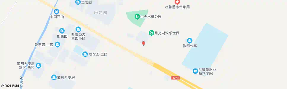 吐鲁番党校_公交站地图_吐鲁番公交_妙搜公交查询2025