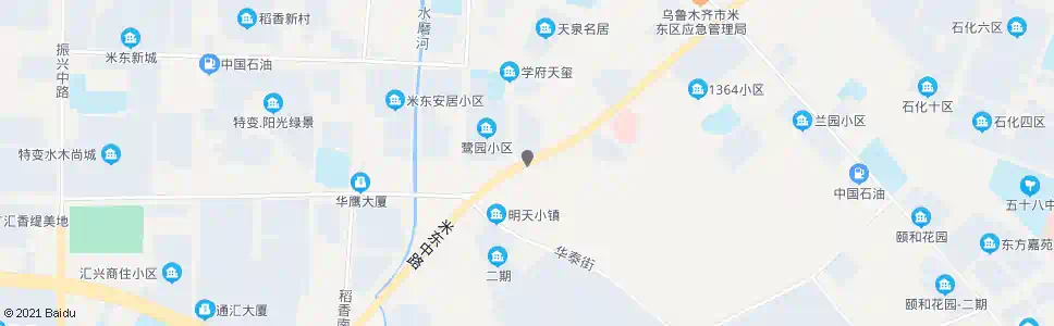 乌鲁木齐米东区交警大队_公交站地图_乌鲁木齐公交_妙搜公交查询2025