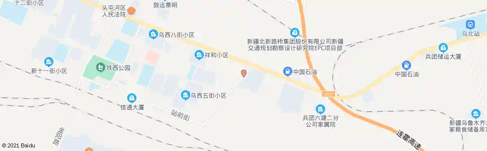 乌鲁木齐车辆段路_公交站地图_乌鲁木齐公交_妙搜公交查询2025