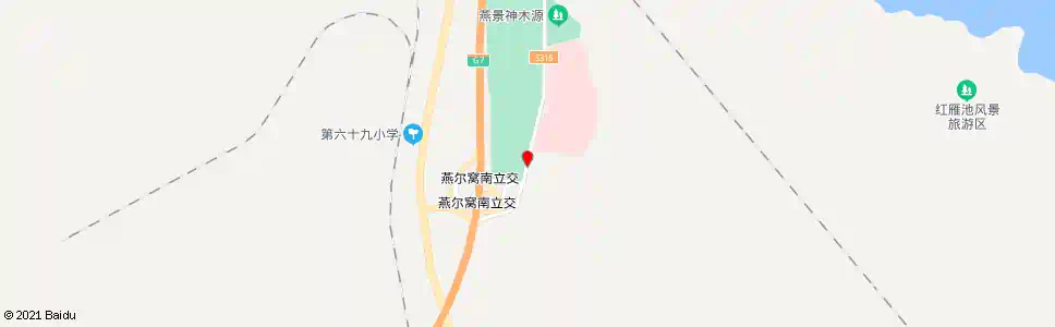 乌鲁木齐二建_公交站地图_乌鲁木齐公交_妙搜公交查询2025
