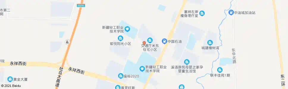 乌鲁木齐轻工学院_公交站地图_乌鲁木齐公交_妙搜公交查询2025
