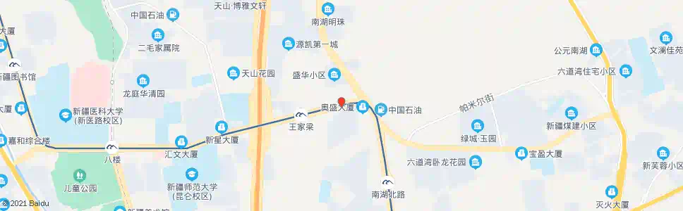 乌鲁木齐陶瓷市场_公交站地图_乌鲁木齐公交_妙搜公交查询2025
