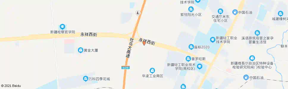 乌鲁木齐华凌畜牧基地_公交站地图_乌鲁木齐公交_妙搜公交查询2025