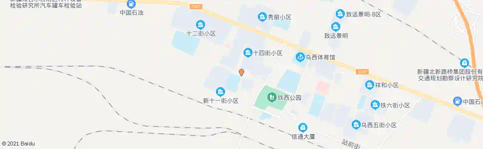 乌鲁木齐十四街_公交站地图_乌鲁木齐公交_妙搜公交查询2025