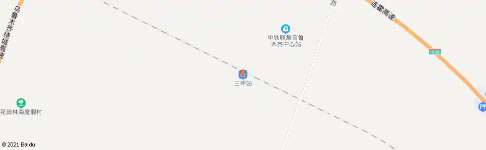 乌鲁木齐三坪八队_公交站地图_乌鲁木齐公交_妙搜公交查询2025