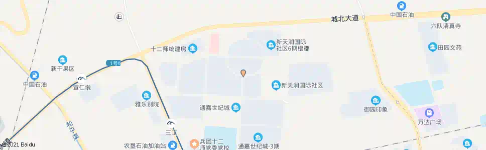 乌鲁木齐新天润小区_公交站地图_乌鲁木齐公交_妙搜公交查询2025