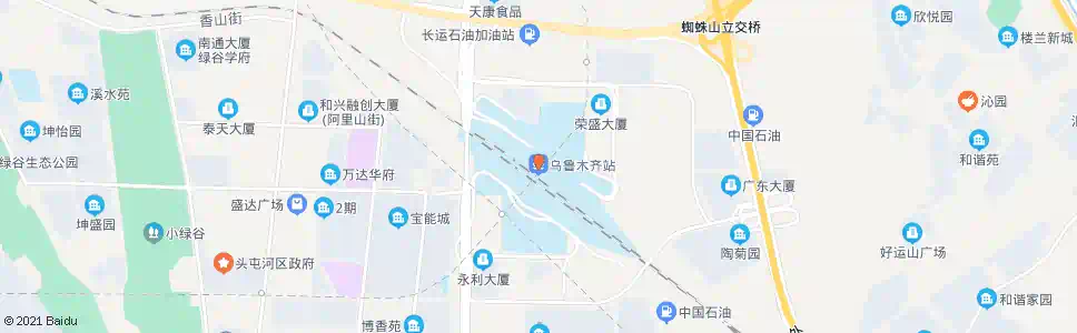 乌鲁木齐芦山街_公交站地图_乌鲁木齐公交_妙搜公交查询2025