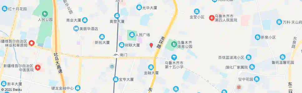乌鲁木齐头区政府_公交站地图_乌鲁木齐公交_妙搜公交查询2025