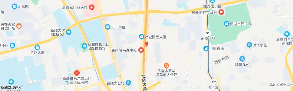 乌鲁木齐华凌公交车场_公交站地图_乌鲁木齐公交_妙搜公交查询2025