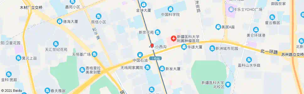 乌鲁木齐小西沟_公交站地图_乌鲁木齐公交_妙搜公交查询2025