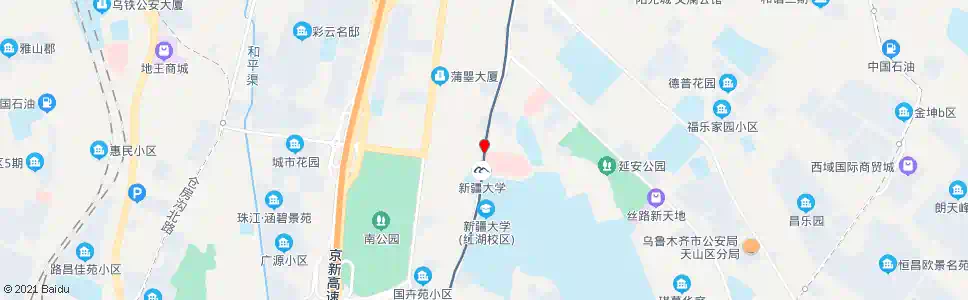 乌鲁木齐友谊医院_公交站地图_乌鲁木齐公交_妙搜公交查询2025