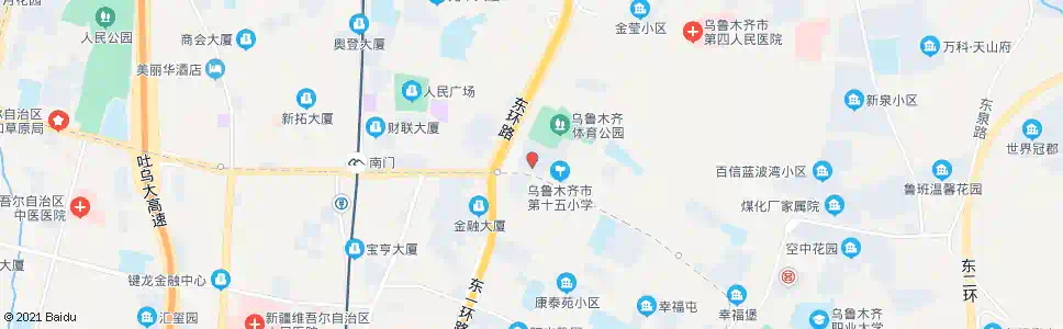 乌鲁木齐幸福路(东环路)_公交站地图_乌鲁木齐公交_妙搜公交查询2025