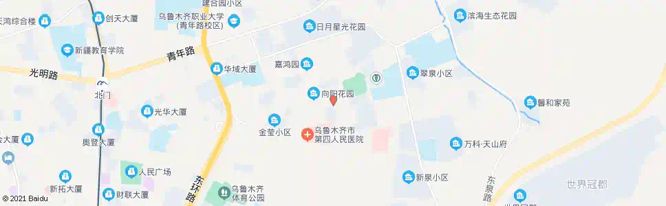 乌鲁木齐天府花园_公交站地图_乌鲁木齐公交_妙搜公交查询2025