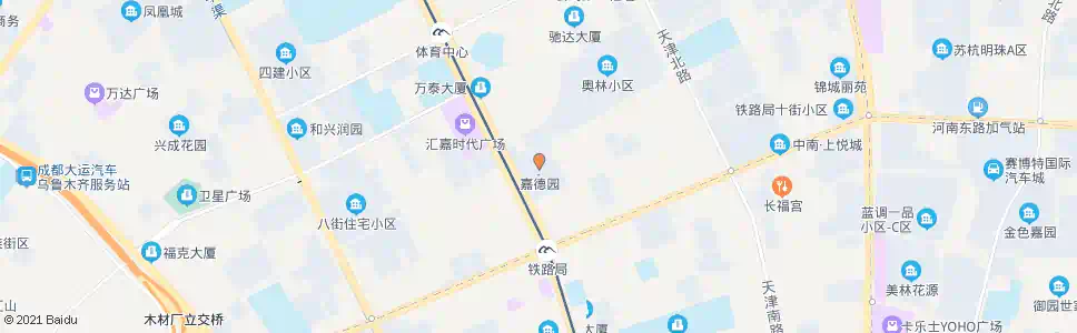 乌鲁木齐嘉德园_公交站地图_乌鲁木齐公交_妙搜公交查询2025