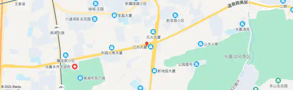 乌鲁木齐检查站_公交站地图_乌鲁木齐公交_妙搜公交查询2025