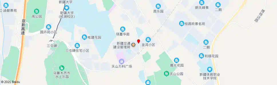 乌鲁木齐丝绸之路宾馆_公交站地图_乌鲁木齐公交_妙搜公交查询2025