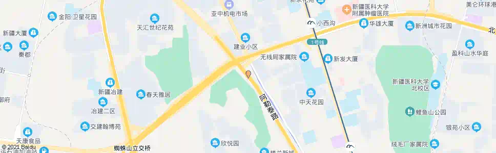 乌鲁木齐苏州西街_公交站地图_乌鲁木齐公交_妙搜公交查询2025