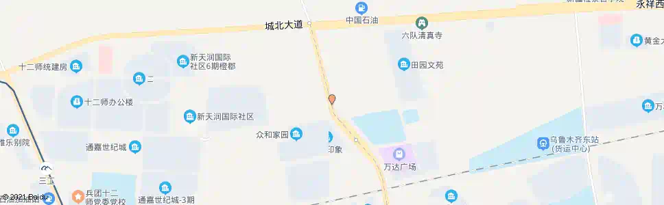 乌鲁木齐上二队_公交站地图_乌鲁木齐公交_妙搜公交查询2025