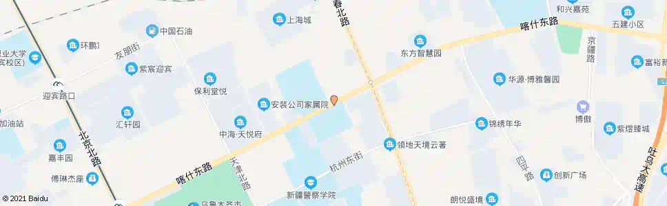 乌鲁木齐粮校_公交站地图_乌鲁木齐公交_妙搜公交查询2025