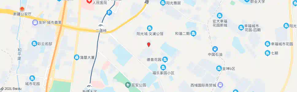 乌鲁木齐国翰园_公交站地图_乌鲁木齐公交_妙搜公交查询2025