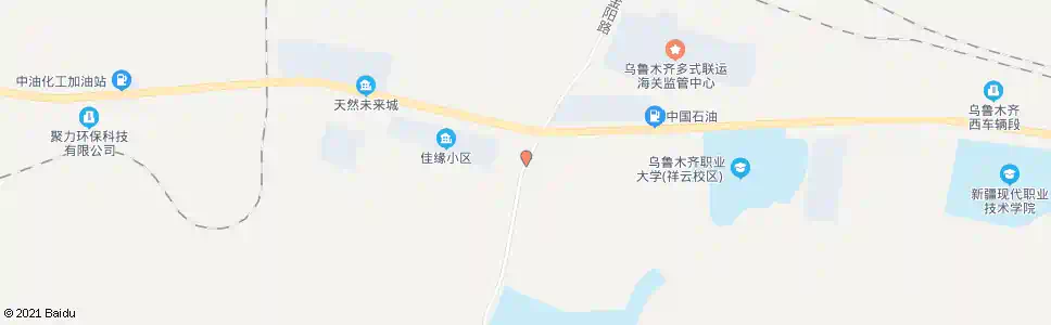 乌鲁木齐艾丁湖路口_公交站地图_乌鲁木齐公交_妙搜公交查询2025