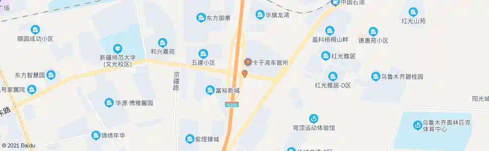乌鲁木齐西湖东路_公交站地图_乌鲁木齐公交_妙搜公交查询2025