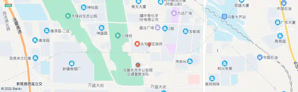 乌鲁木齐维泰广场_公交站地图_乌鲁木齐公交_妙搜公交查询2025