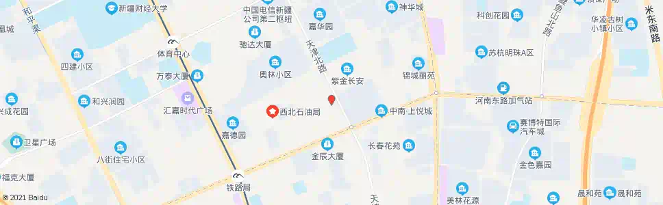 乌鲁木齐职业驾校_公交站地图_乌鲁木齐公交_妙搜公交查询2025
