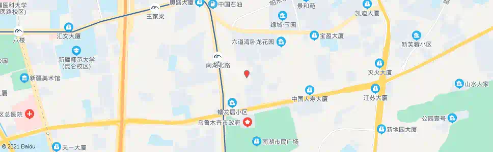 乌鲁木齐新疆医科大学第二附属医院_公交站地图_乌鲁木齐公交_妙搜公交查询2025