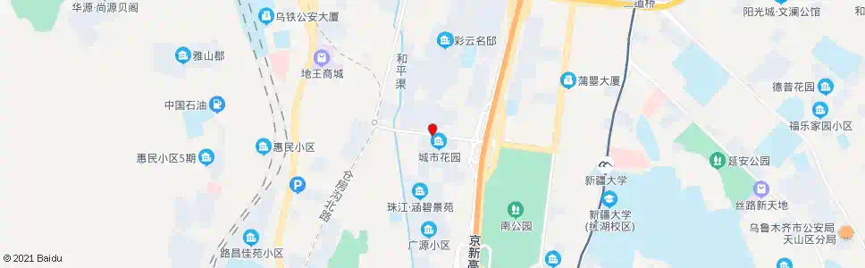 乌鲁木齐珠江路_公交站地图_乌鲁木齐公交_妙搜公交查询2025