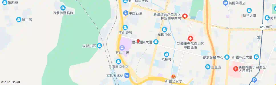 乌鲁木齐火车头外贸城_公交站地图_乌鲁木齐公交_妙搜公交查询2025