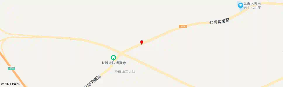 乌鲁木齐长胜小学_公交站地图_乌鲁木齐公交_妙搜公交查询2025