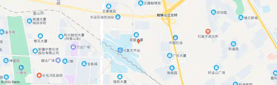 乌鲁木齐队委会_公交站地图_乌鲁木齐公交_妙搜公交查询2025