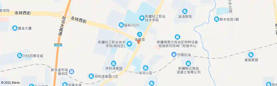 乌鲁木齐自治区医院米东医院_公交站地图_乌鲁木齐公交_妙搜公交查询2025
